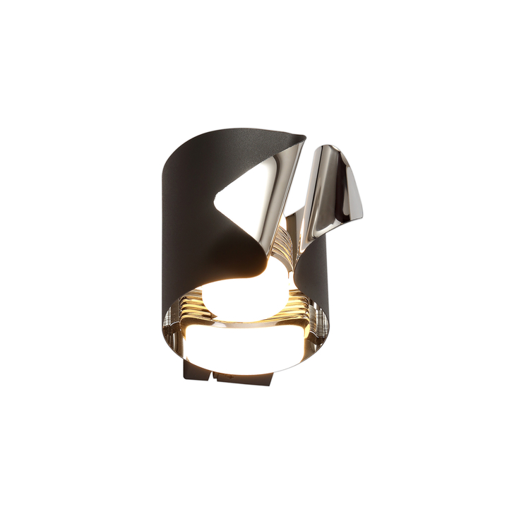 Idolite Marmolejo Anthracite/Polished Chrome Led Wall Light - 3000K