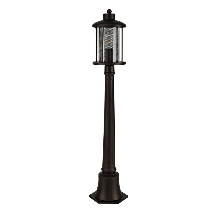 Idolite Merapi Antique Bronze Extrior Post Lamp - IP54