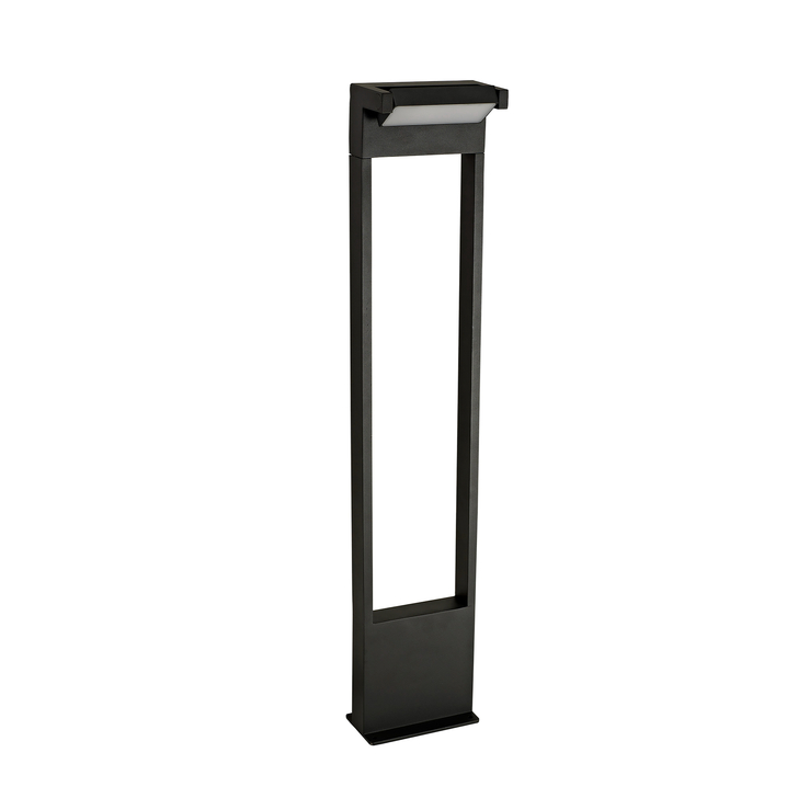 Idolite Morden Graphite Black Led Exterior Post Lamp - 3000K