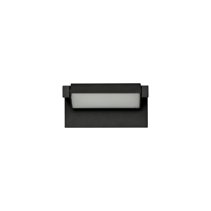 Idolite Morden Graphite Black Led Exterior Wall Light - 3000K