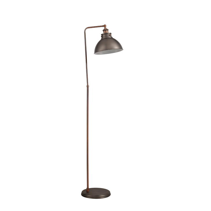 Idolite Musala Antique Silver/Copper Floor Lamp