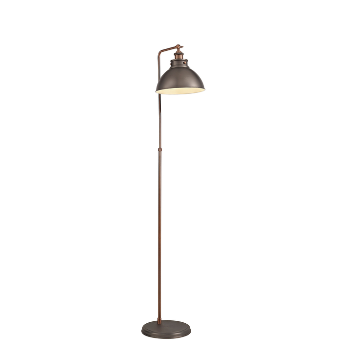 Idolite Musala Antique Silver/Copper Floor Lamp