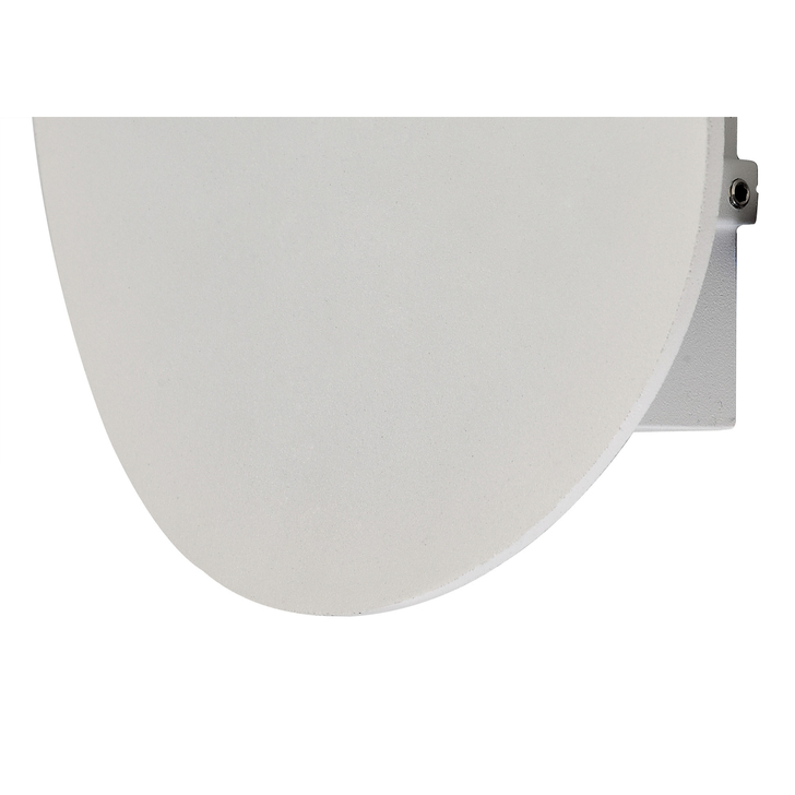 Idolite Northwood Sand White Exterior Led Wall Light - 3000K