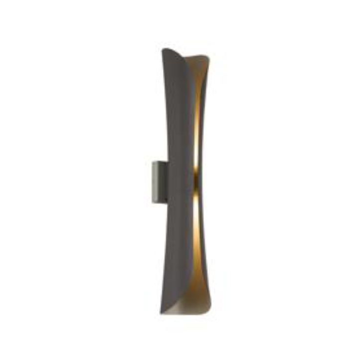 Idolite Orchid Modern Large Anthracite/Silver Outdoor Up And Down Led Wall Light - 3000K - IP65