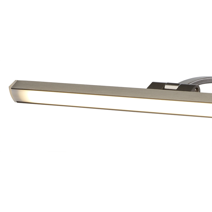 Idolite Parbat Satin Nickel LED Desk Lamp - 3000K