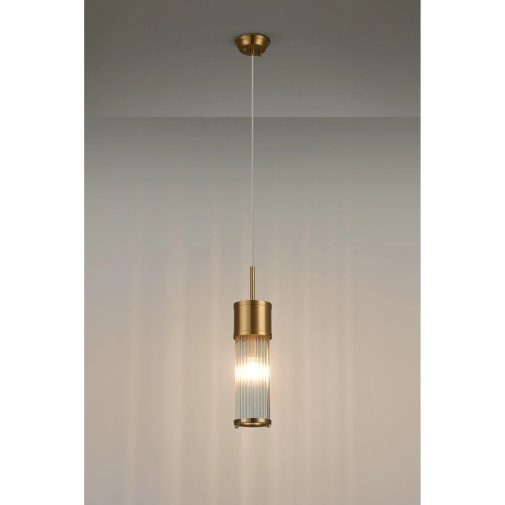 Idolite Pearson Bathroom Single Pendant Gold - IP44