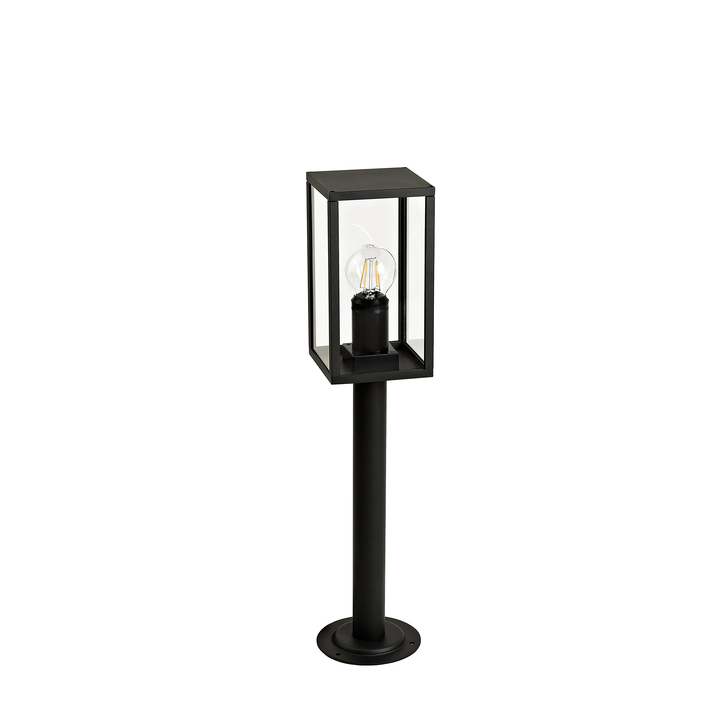 Idolite Pimlico Graphite Black Small Exterior Post Lamp