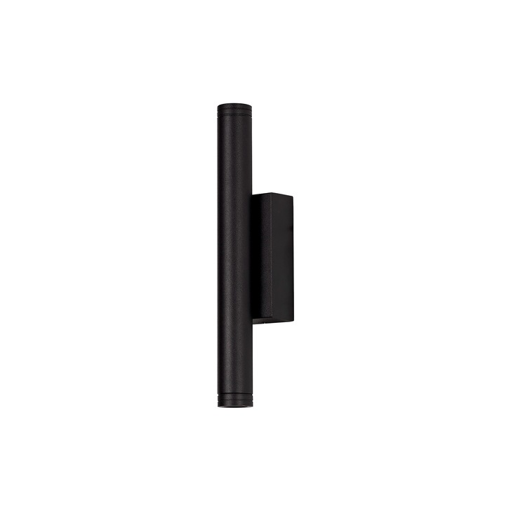 Idolite Salcantay Black Finish LED Up & Down Exterior Wall Light - IP54, 3000K