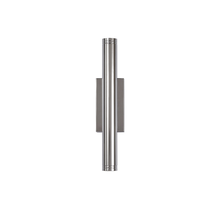 Idolite Salcantay Polished Chrome Up And Down Led Exterior Wall Light - 3000K, IP54