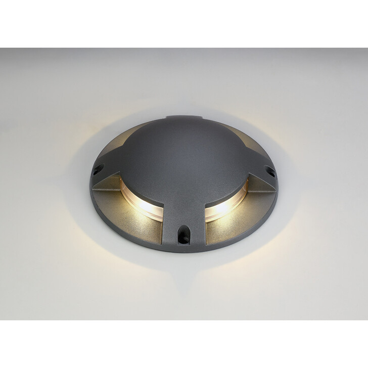 Idolite Salto Dark Grey Above Ground Light/Wall Light 6W LED IP67 - Style C