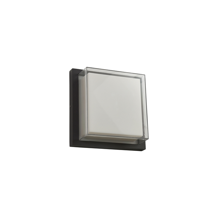 Idolite Silisili Anthracite Led Exterior Wall Light - 3000K, IP65