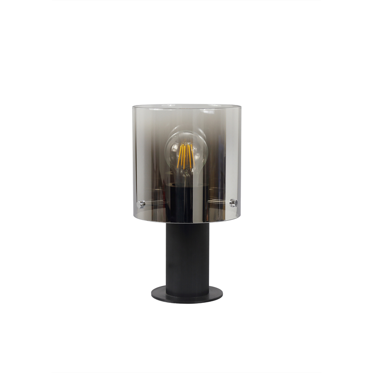 Idolite Snowdon Smoked Glass Table Lamp