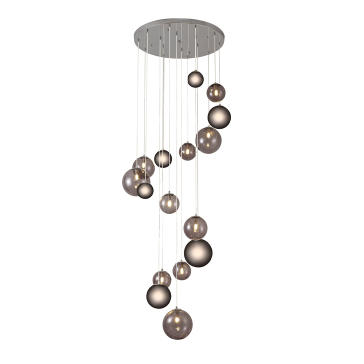 Idolite Stockwell Polished Chrome Finish 16 Light Pendant