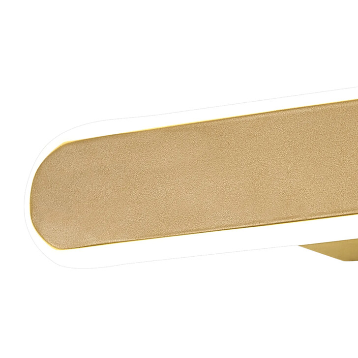 Idolite Struan 40cm Linear Wall Lamp Sand Gold - 3000K