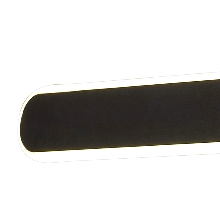 Idolite Struan 60cm Linear Wall Lamp Satin Black - 4000K
