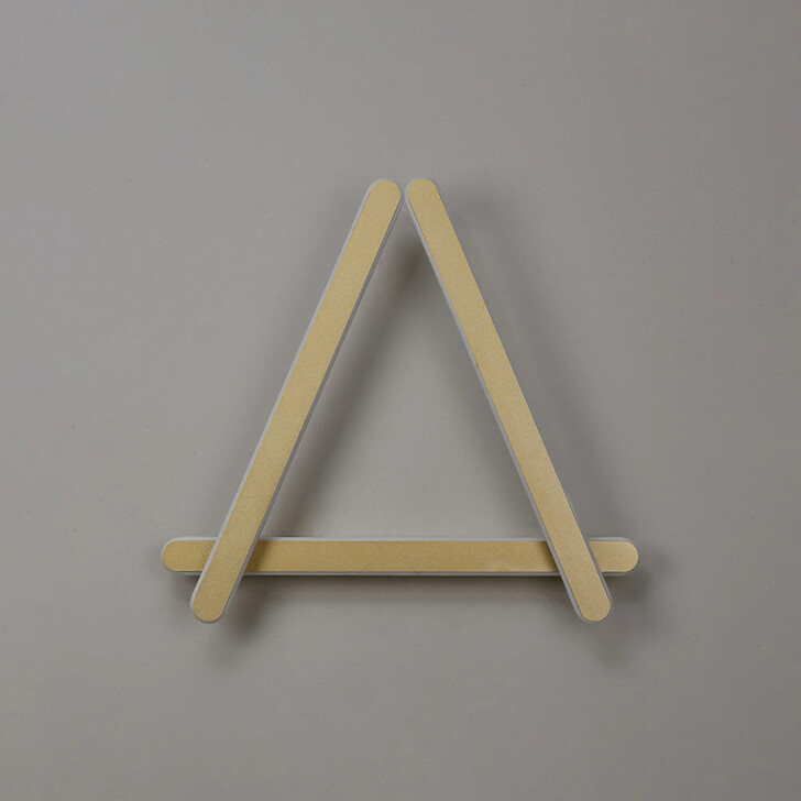 Idolite Struan Adjustable 3 Arm Wall Lamp Sand Gold - 3000K