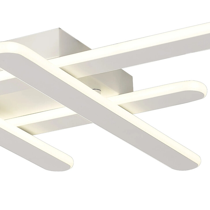 Idolite Struan Dimmable Lattice Ceiling Sand White - 4000K
