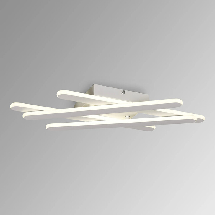Idolite Struan Lattice Ceiling Sand White - 4000K