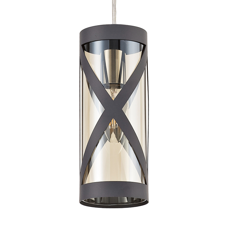 Idolite Ural Matt Grey Finish Single Pendant