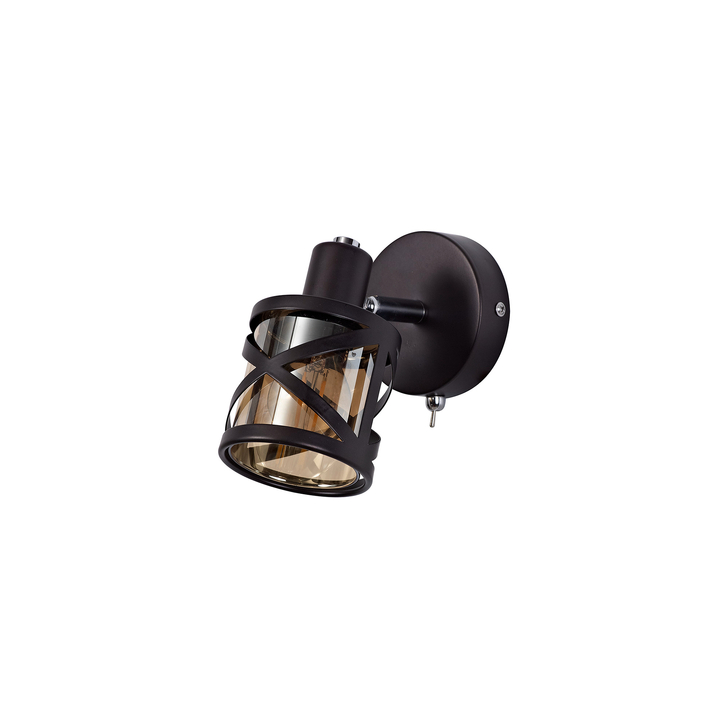 Idolite Ural Oiled Bronze Finish Single Wall Spotlight