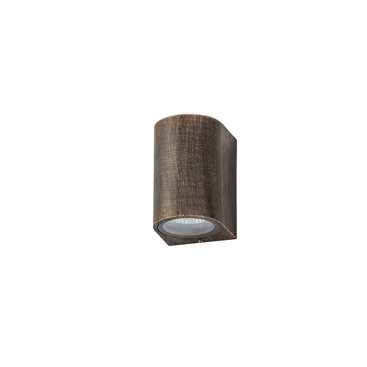 Idolite Victoria Black/Gold Exterior Wall Light