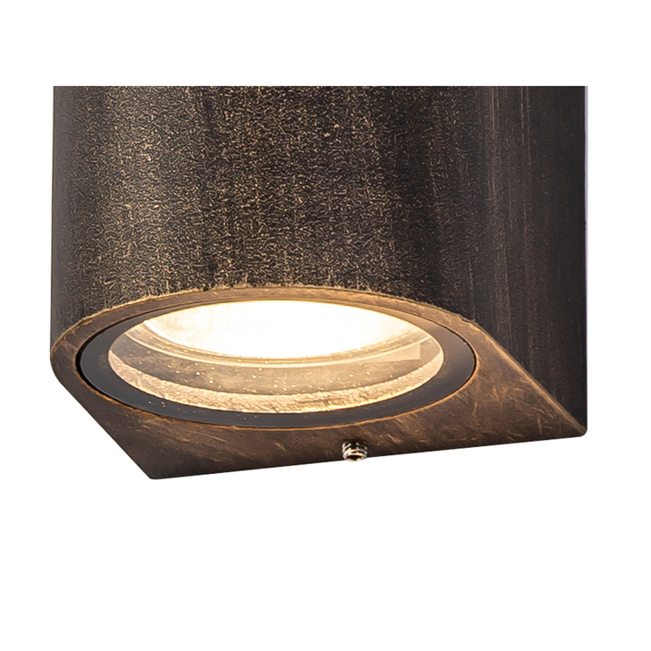 Idolite Victoria Black/Gold Exterior Wall Light