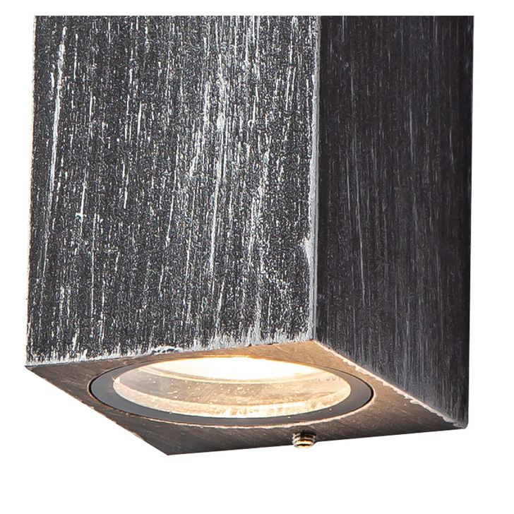 Idolite Victoria Black/Silver Exterior Up and Down Wall Light