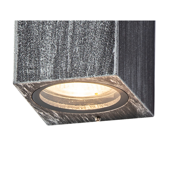 Idolite Victoria Black/Silver Exterior Wall Light