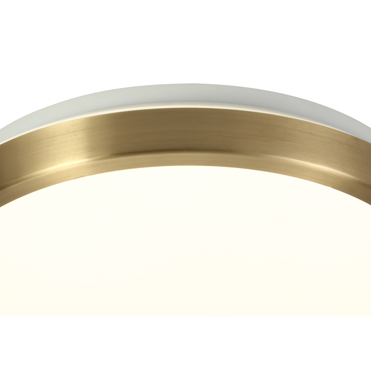 Idolite Wantsun Soft Bronze Flush Led Ceiling Light - 4000K, IP44