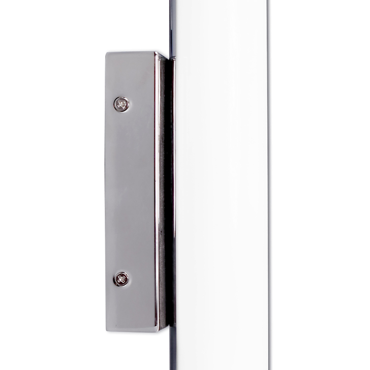 Idolite Watford Polished Chrome/Opal White Bathroom Wall Light