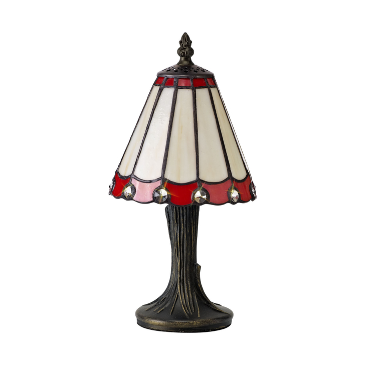 Idolite Wimbledon Cream/Red/Black/Gold Table Lamp