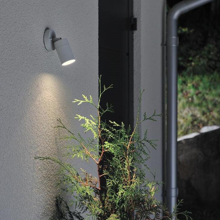 Konstsmide Modena Adjustable Grey Exterior Wall Light