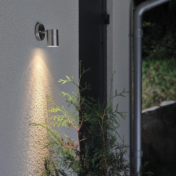 Konstsmide Modena Stainless Steel Downward Facing Exterior Wall Light