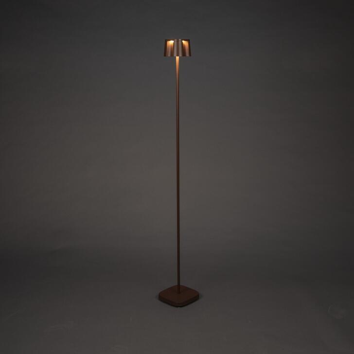 Konstsmide Nice Usb Rust Led Portable Floor Lamp - IP54 - 2700K/3000K