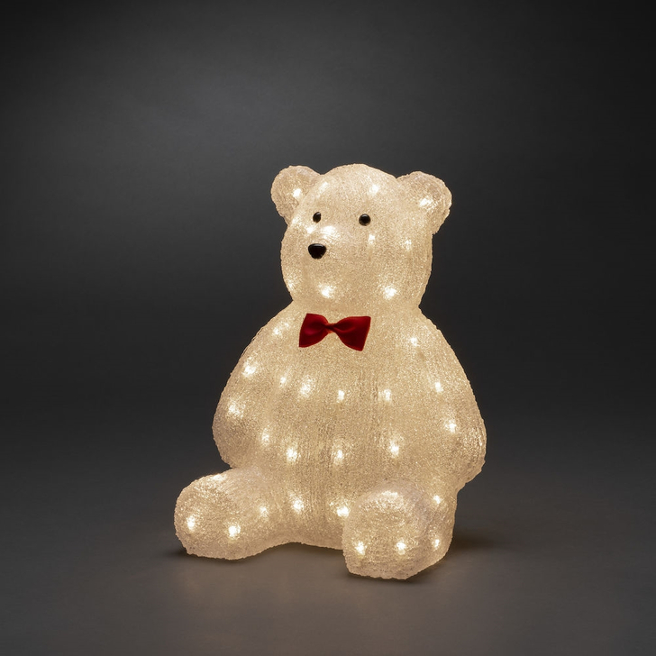 Konstsmide Outdoor Bear In Warm White Complete With Transfromer