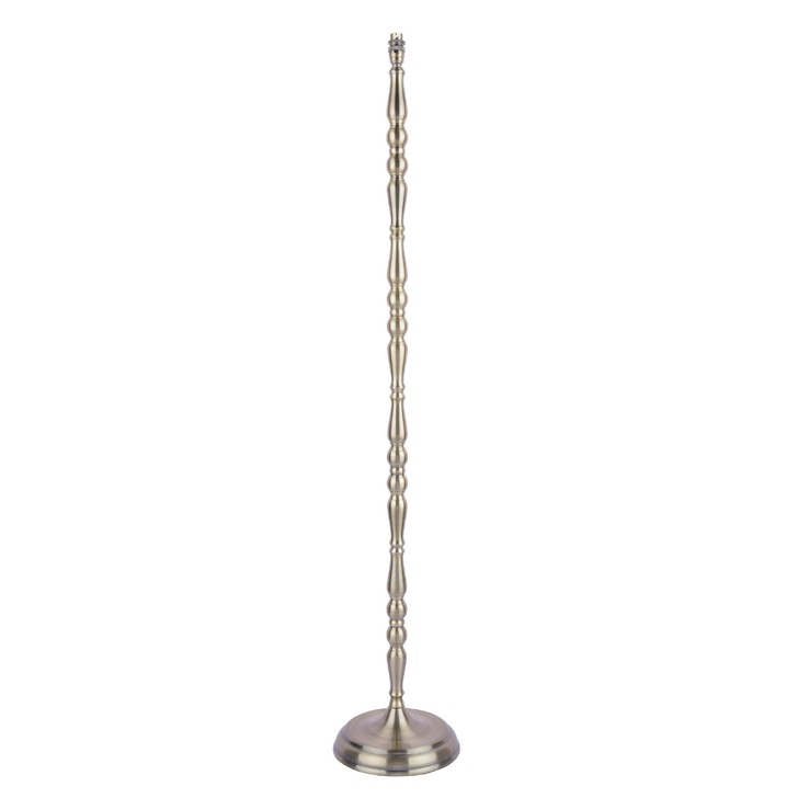 Laura Ashley Corey Antique Brass Candlestick Floor Lamp - Base Only - LA3756199-Q