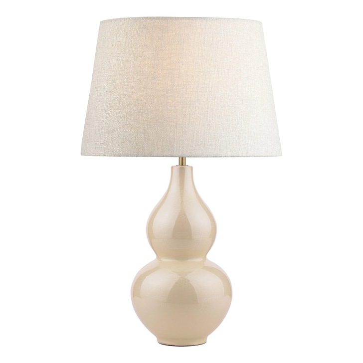 Laura Ashley Delphine Iridised Ceramic Table Lamp - Base Only