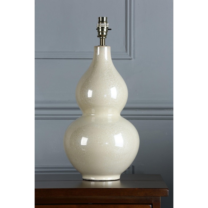 Laura Ashley Delphine Iridised Ceramic Table Lamp - Base Only