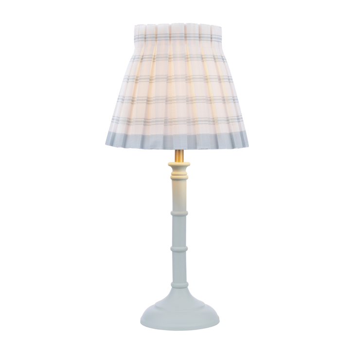 Laura Ashley Farnworth Table Lamp Matt Green With Shade