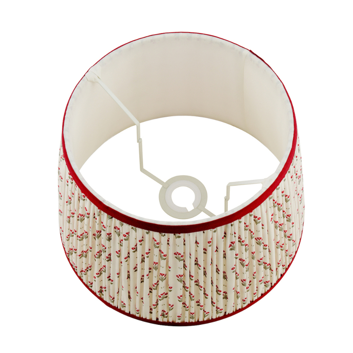 Laura Ashley Harthill Daisies Cream Cotton Tapered Drum Shade 30cm/12 inch