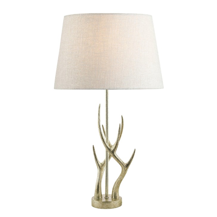 Laura Ashley LA3677634-Q Mulroy Cream Gold Antler Table Lamp - Base Only