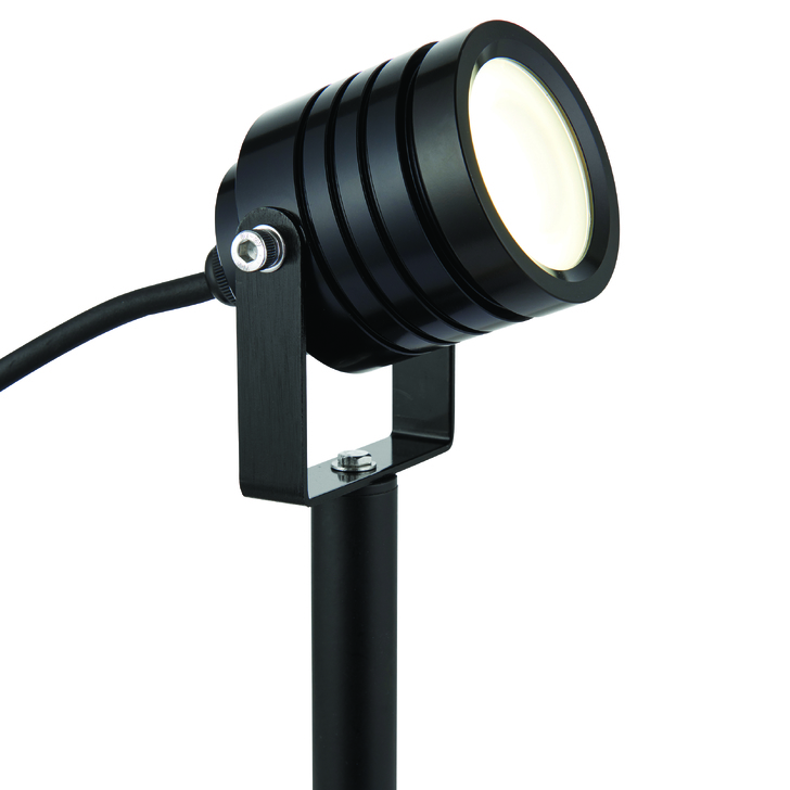 Led Ground Exterior IP65 Black Spike Light - 4000K