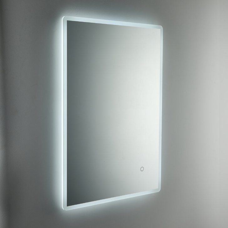 Lustro CCT Rectangular Bathroom Mirror Light With Touch Button & Demister