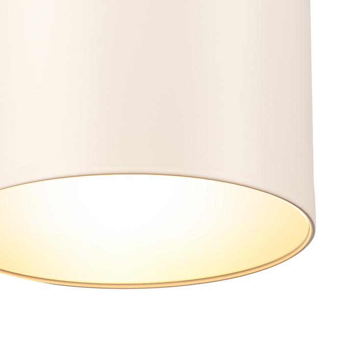 Mantra Aruba Large Matt White E27 Flush Ceiling Light