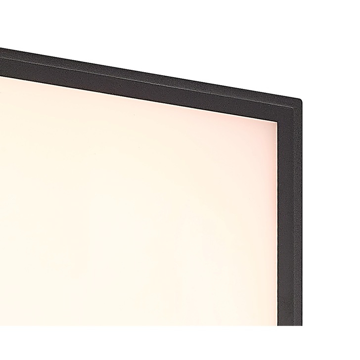 Mantra Bachelor Square LED Exterior Wall Light Dark Grey - 3000K, IP65