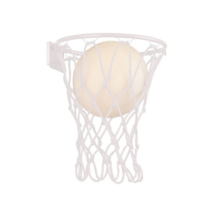 Mantra Basketball Wall Light Matt White