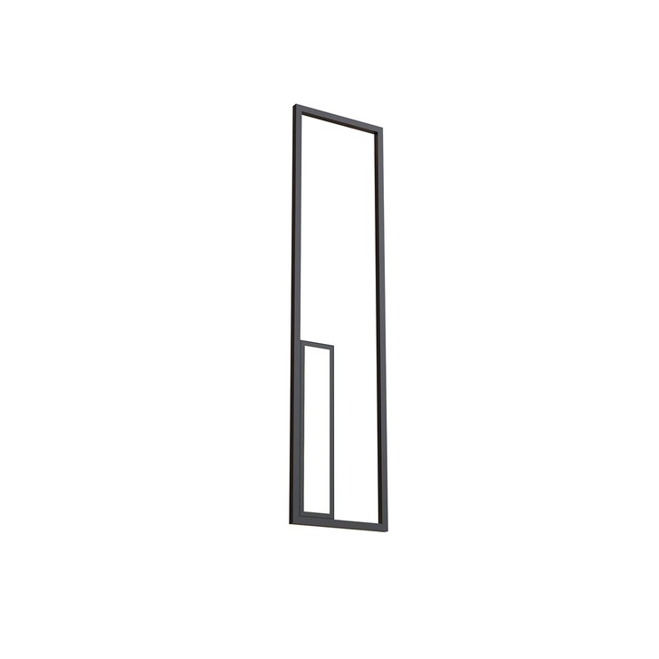 Mantra Boutique Large LED Rectangular Wall Light Black - 3000K