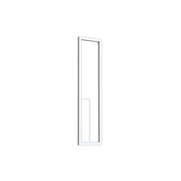 Mantra Boutique Medium LED Rectangular Wall Light White - 3000K