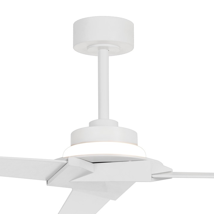 Mantra Brisa White Led Ceiling Fan Light Complete With Remote Control - 2700-5000K - IP44