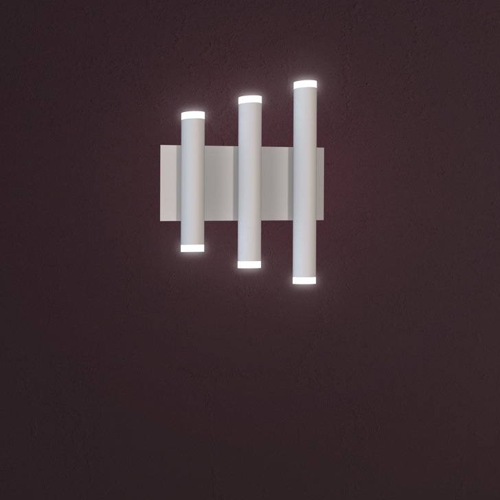 Mantra Cala 6 Light LED Wall Light Sand White